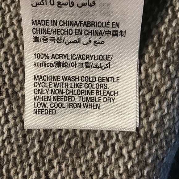 Karen Scott Macy's Plus Cocoon Open Cardigan Tan - Picture 4 of 4